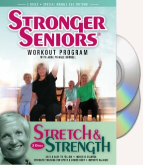 Cover of Stronger Seniors Stretch and Strength Workout Program DVD